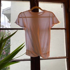 Banana Republic White Designer Tee